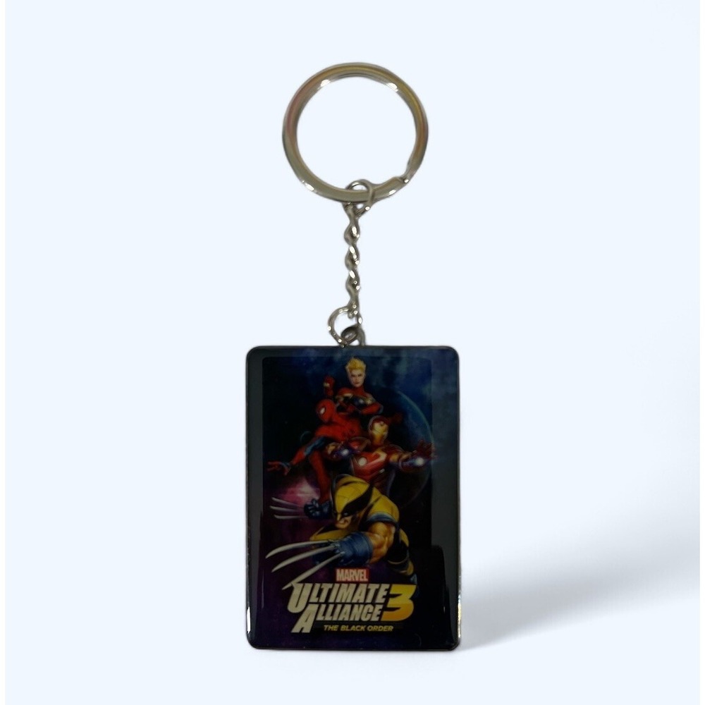 Marvel Ultimate Alliance 3 The Black Order Key Chain Nintendo Switch Promo